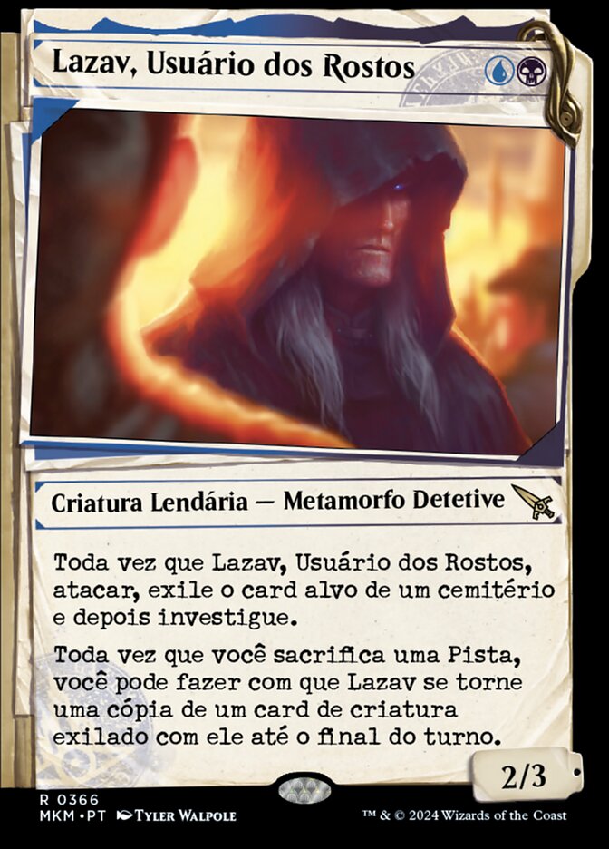 Lazav, Usuário dos Rostos