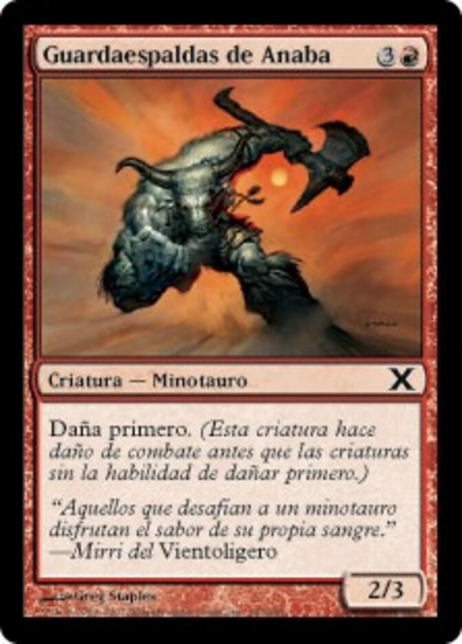 Guardaespaldas de Anaba