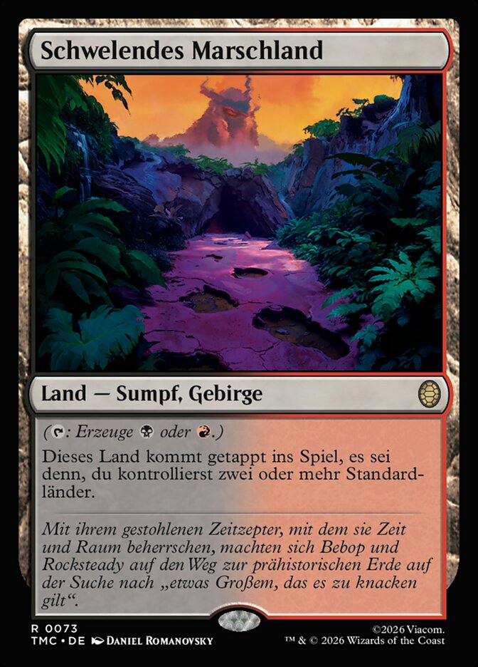 Schwelendes Marschland