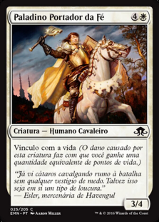 Paladino Portador da Fé