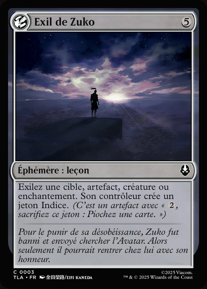 Exil de Zuko