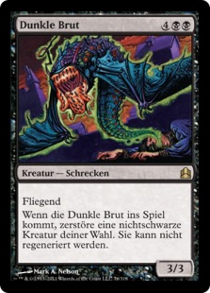 Dunkle Brut