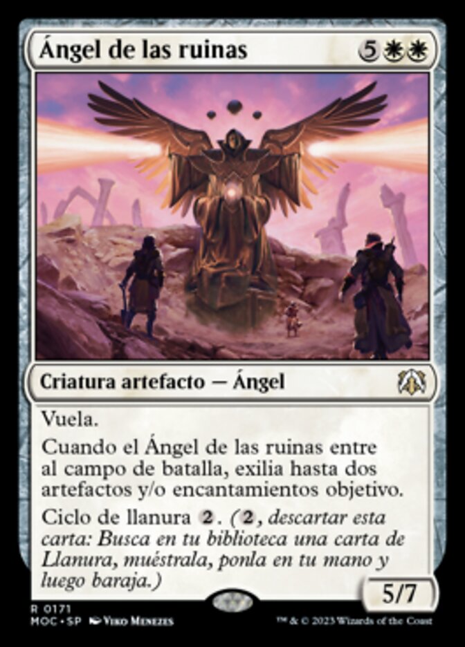 Ángel de las ruinas