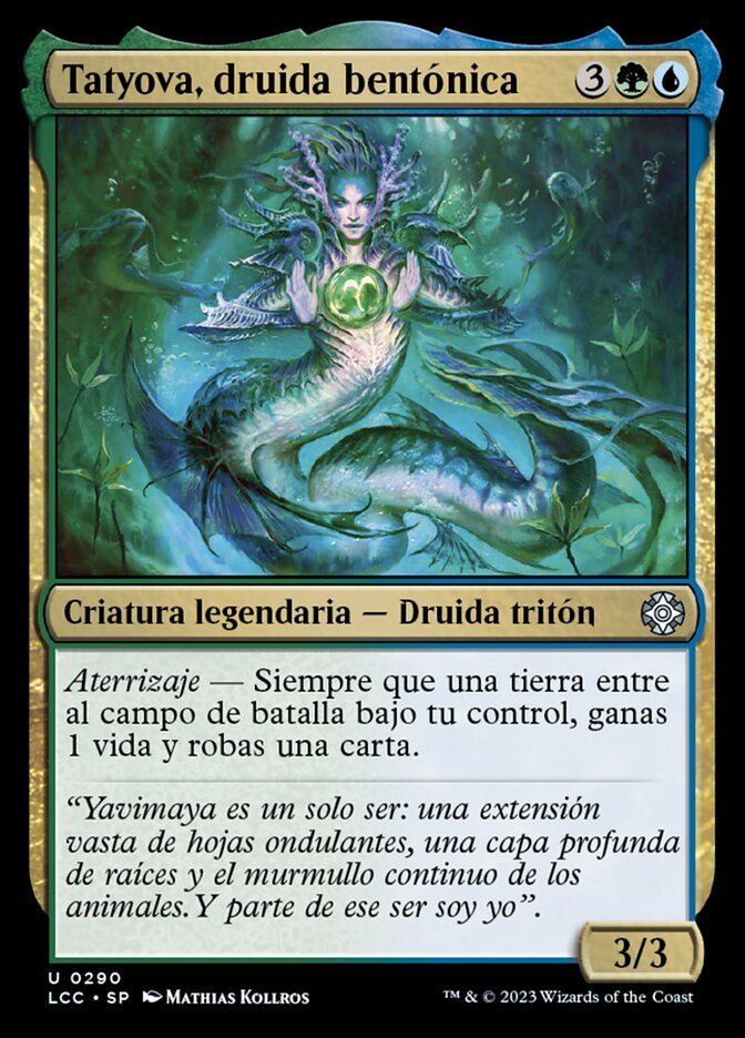 Tatyova, druida bentónica