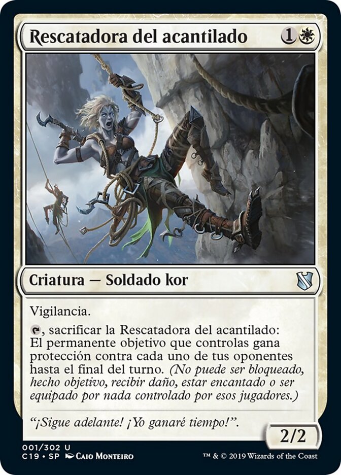Rescatadora del acantilado