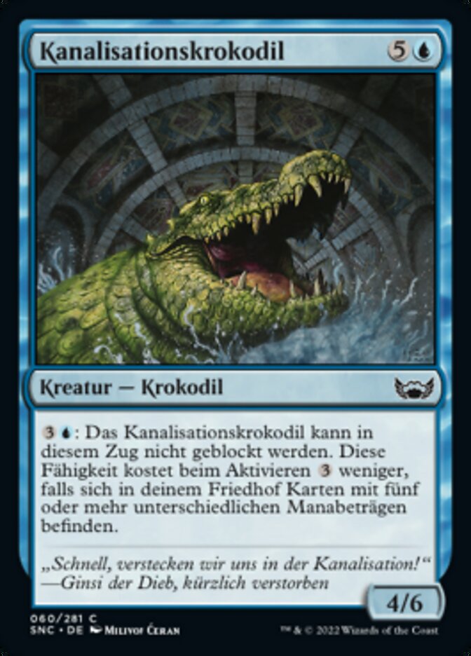 Kanalisationskrokodil