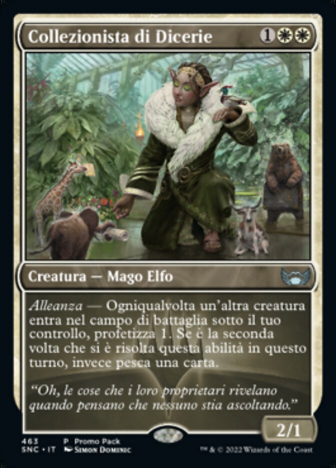 Collezionista di Dicerie