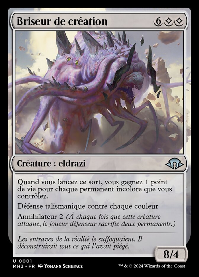 Briseur de création