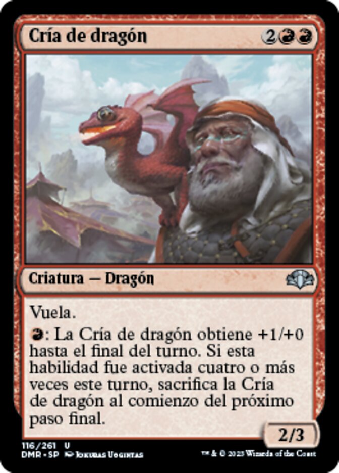 Cría de dragón