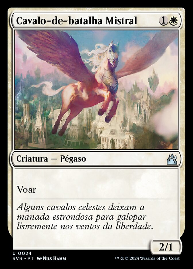 Cavalo-de-batalha Mistral