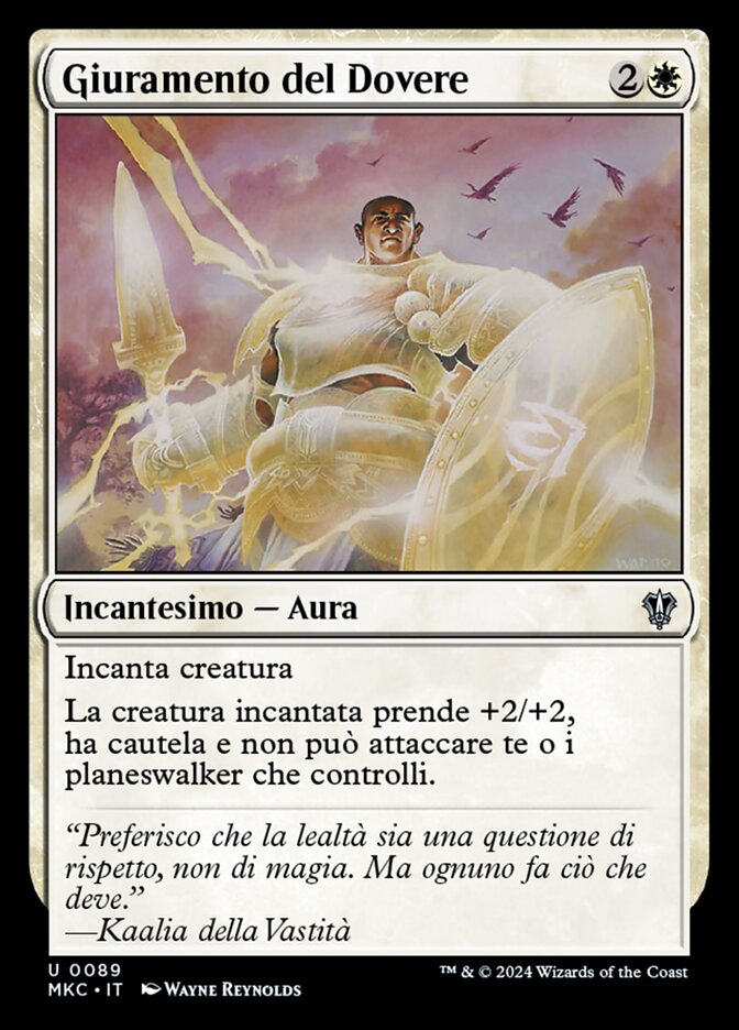 Giuramento del Dovere