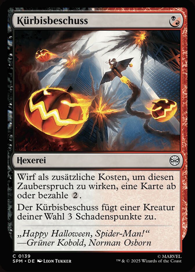 Kürbisbeschuss