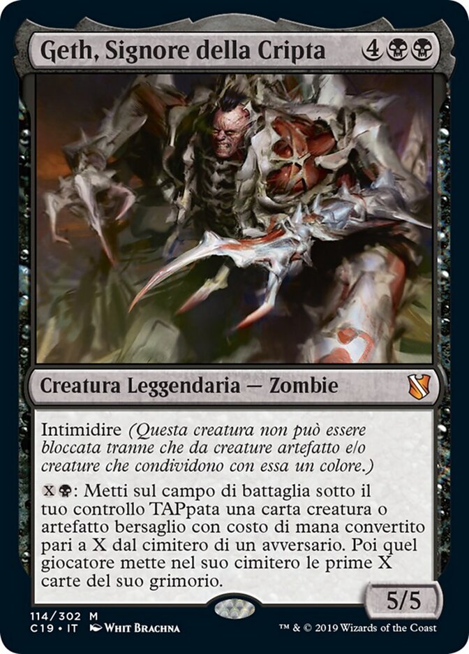 Geth, Signore della Cripta