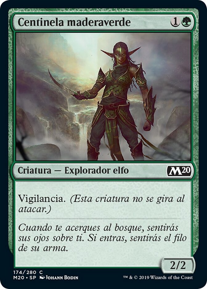 Centinela maderaverde
