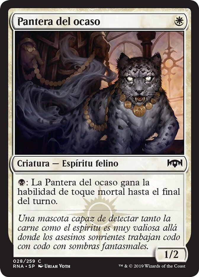 Pantera del ocaso