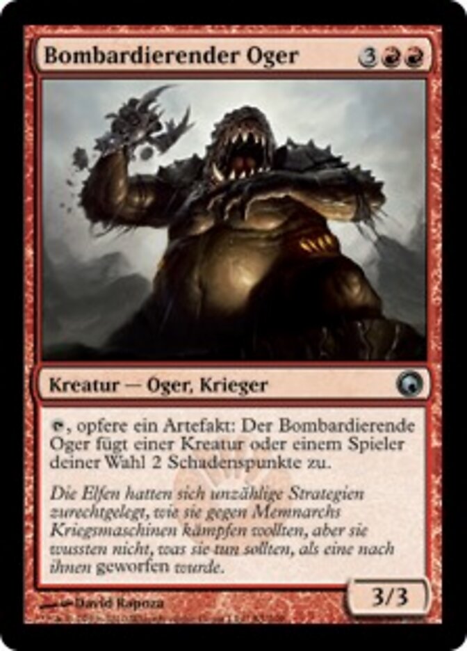 Bombardierender Oger
