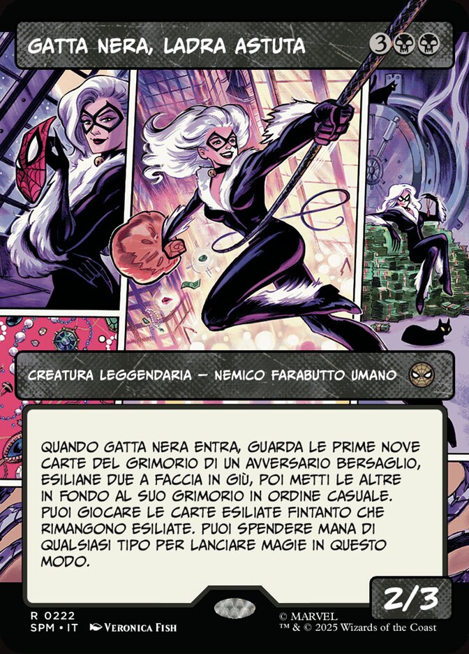 Gatta Nera, Ladra Astuta