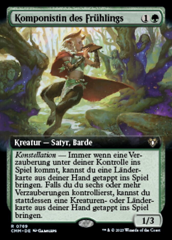 Komponistin des Frühlings