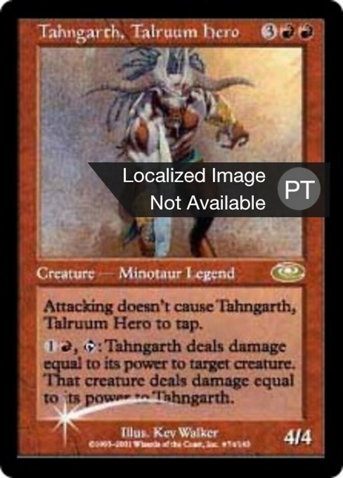 Tahngarth, Héroi de Talruum