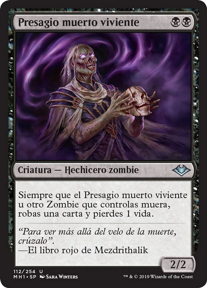 Presagio muerto viviente