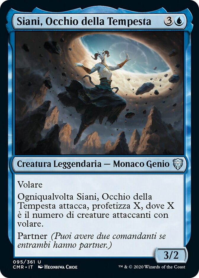 Siani, Occhio della Tempesta