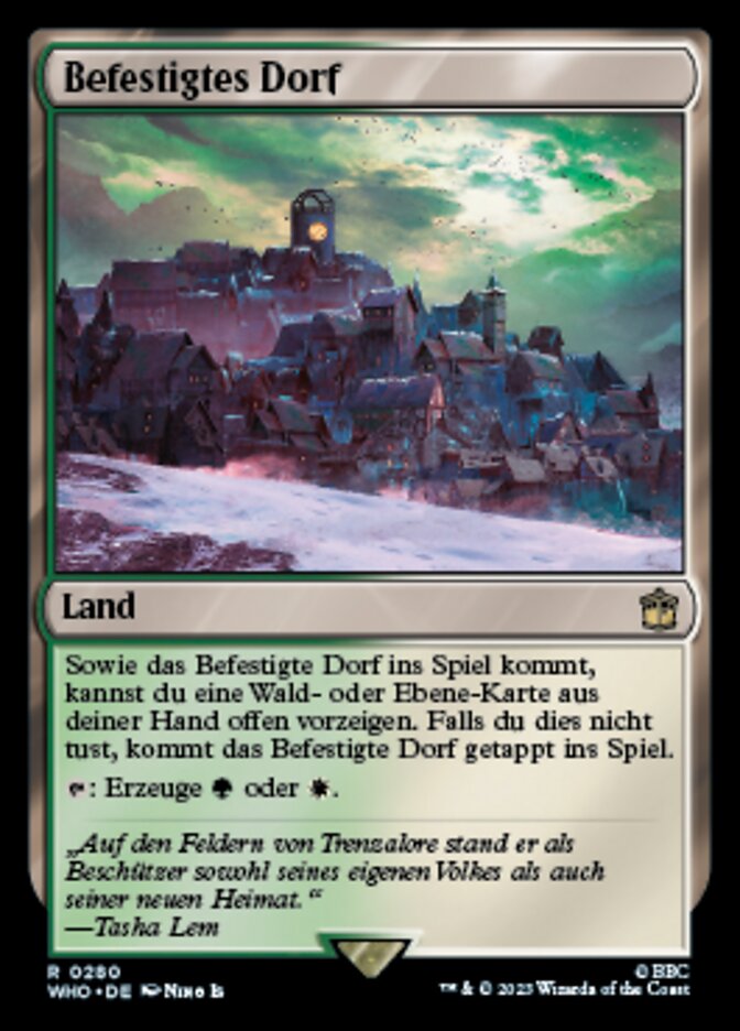 Befestigtes Dorf