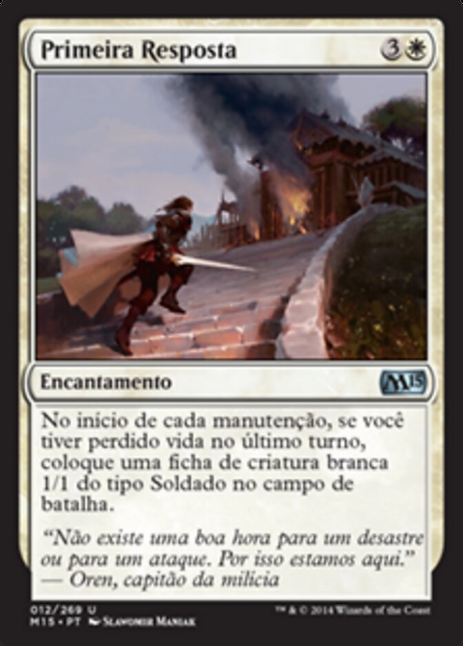 Primeira Resposta