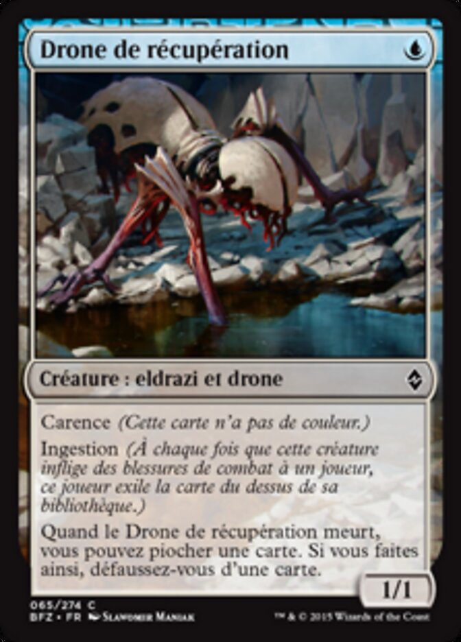 Drone de récupération