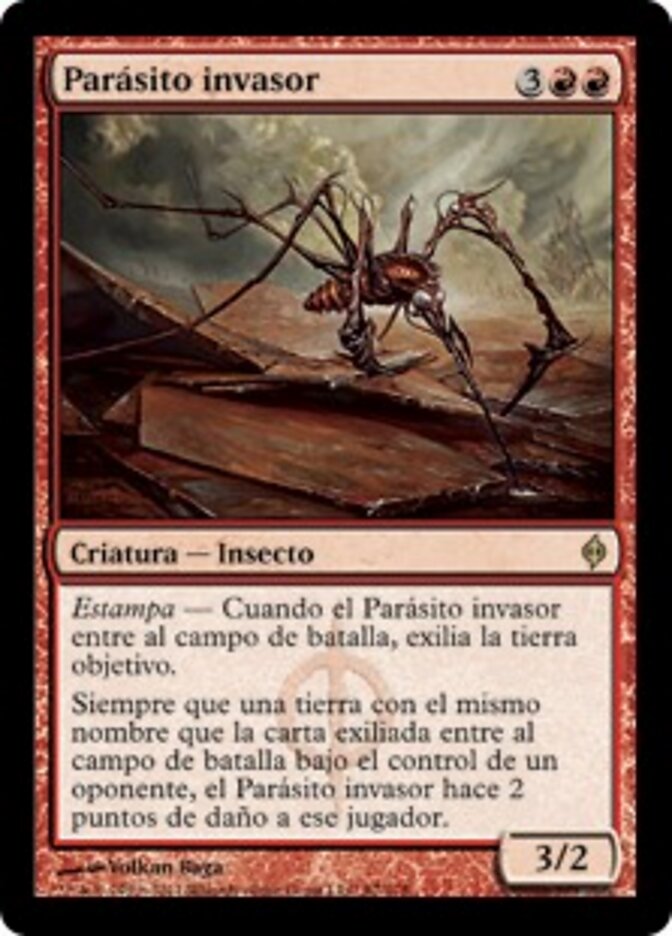 Parásito invasor