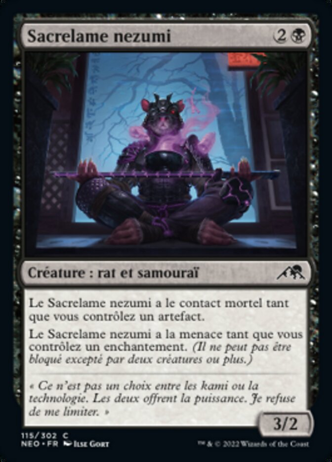 Sacrelame nezumi
