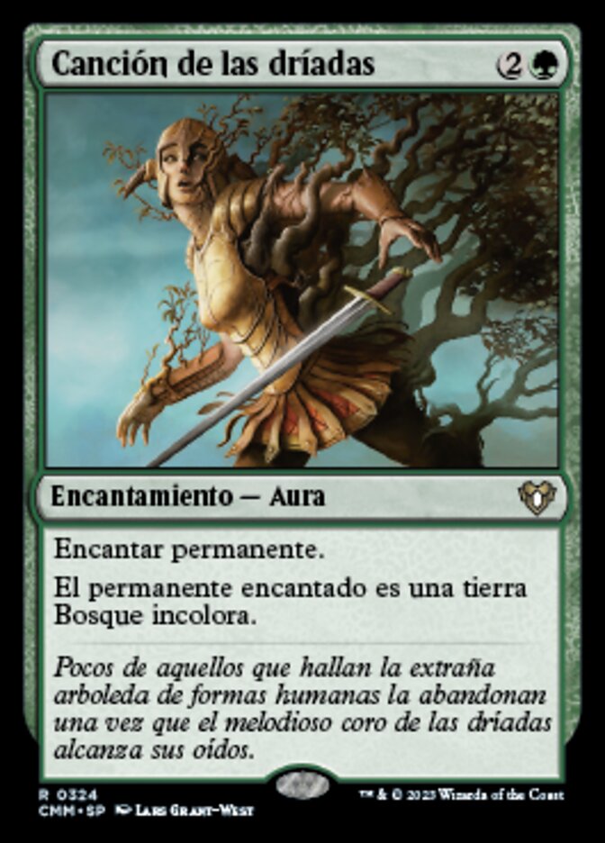 Canción de las dríadas