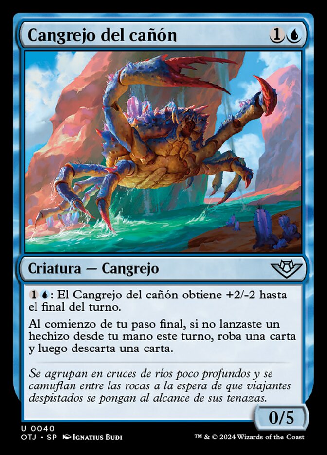 Cangrejo del cañón