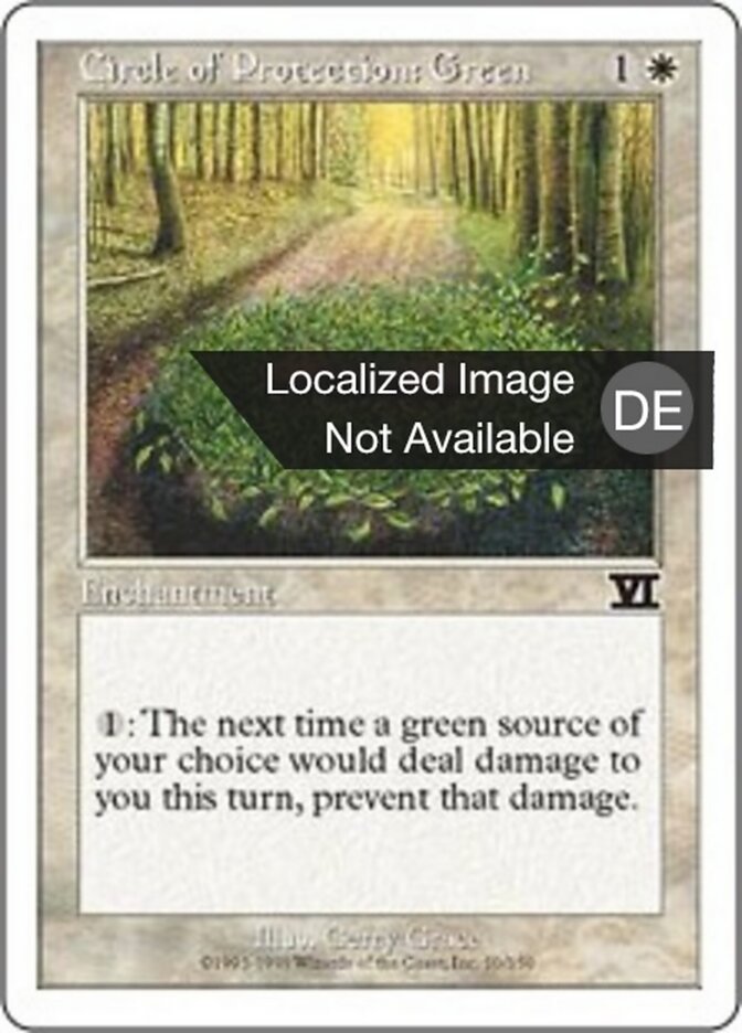 Schutzkreis gegen Grün