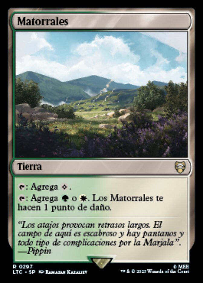 Matorrales