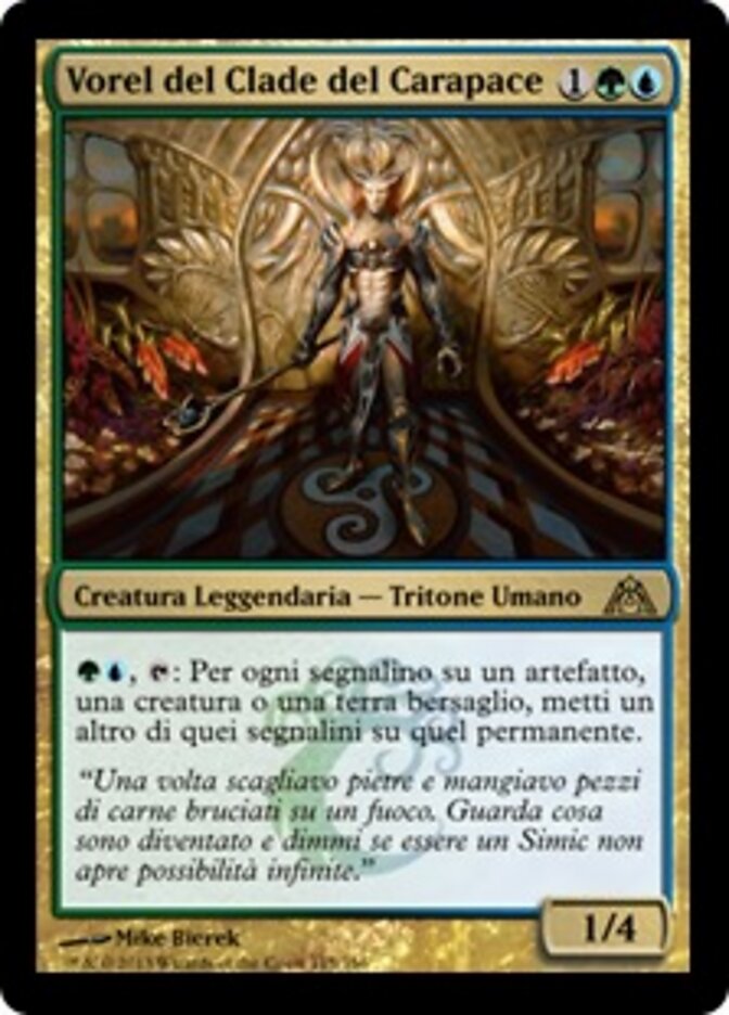 Vorel del Clade del Carapace