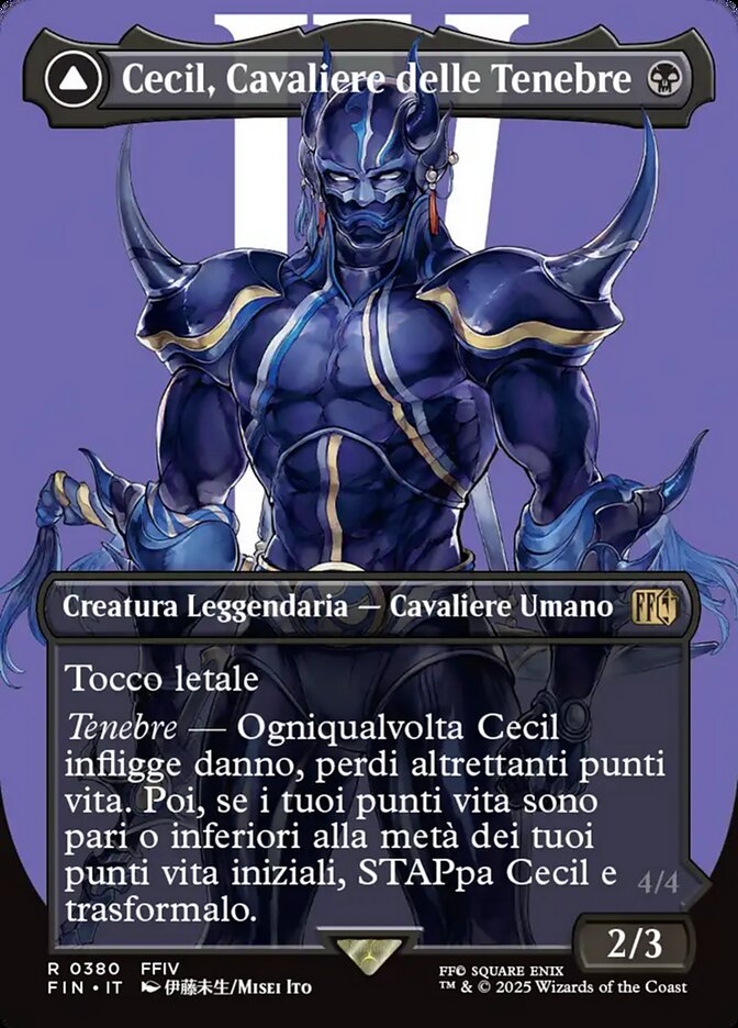 Cecil, Dark Knight // Cecil, Redeemed Paladin