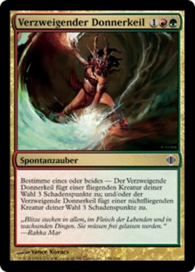 Verzweigender Donnerkeil