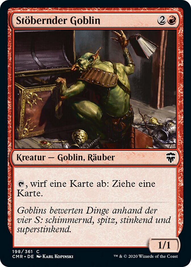Stöbernder Goblin