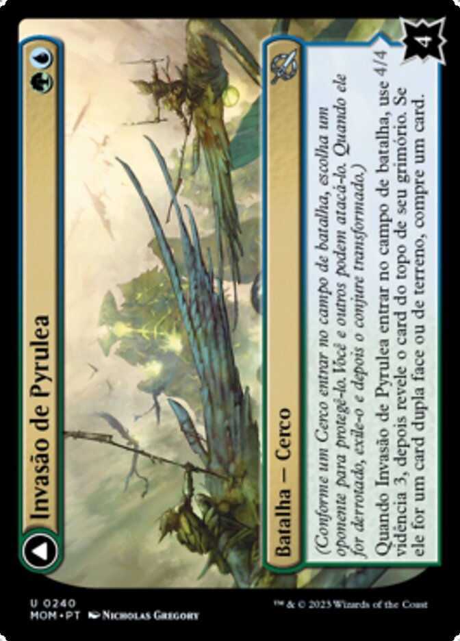 Invasion of Pyrulea // Gargantuan Slabhorn