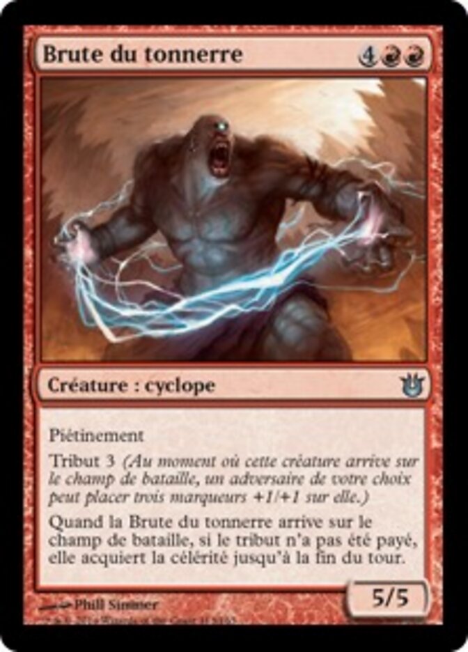 Brute du tonnerre
