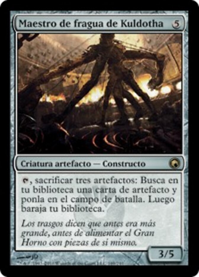 Maestro de fragua de Kuldotha