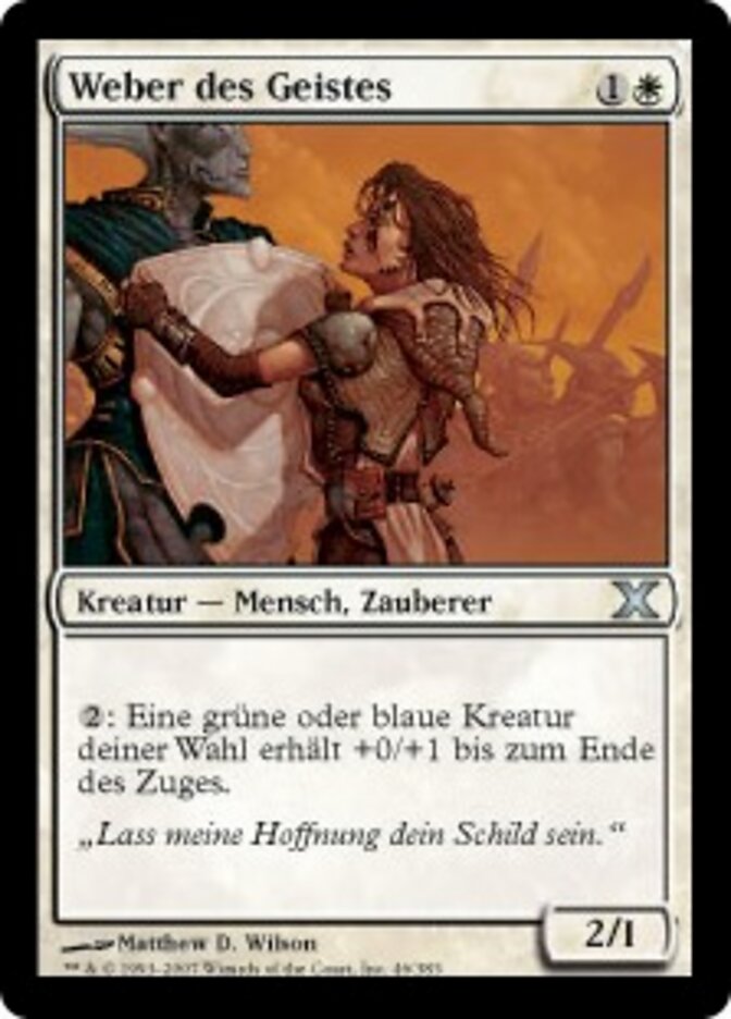 Weber des Geistes