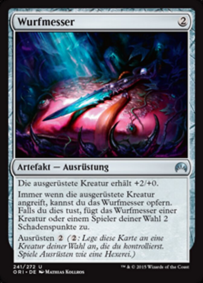 Wurfmesser