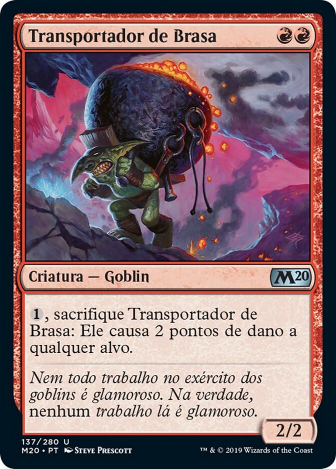 Transportador de Brasa