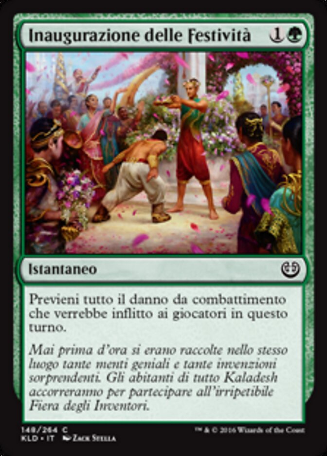 Inaugurazione delle Festività