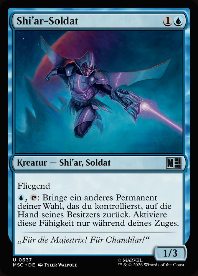Shi'ar-Soldat