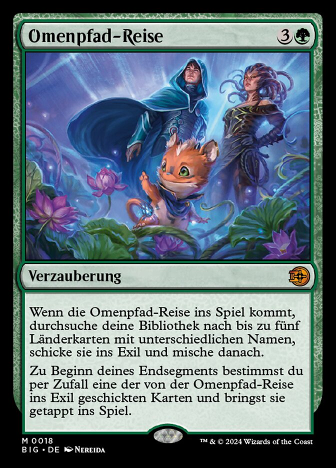 Omenpfad-Reise