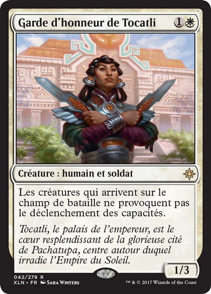 Garde d'honneur de Tocatli