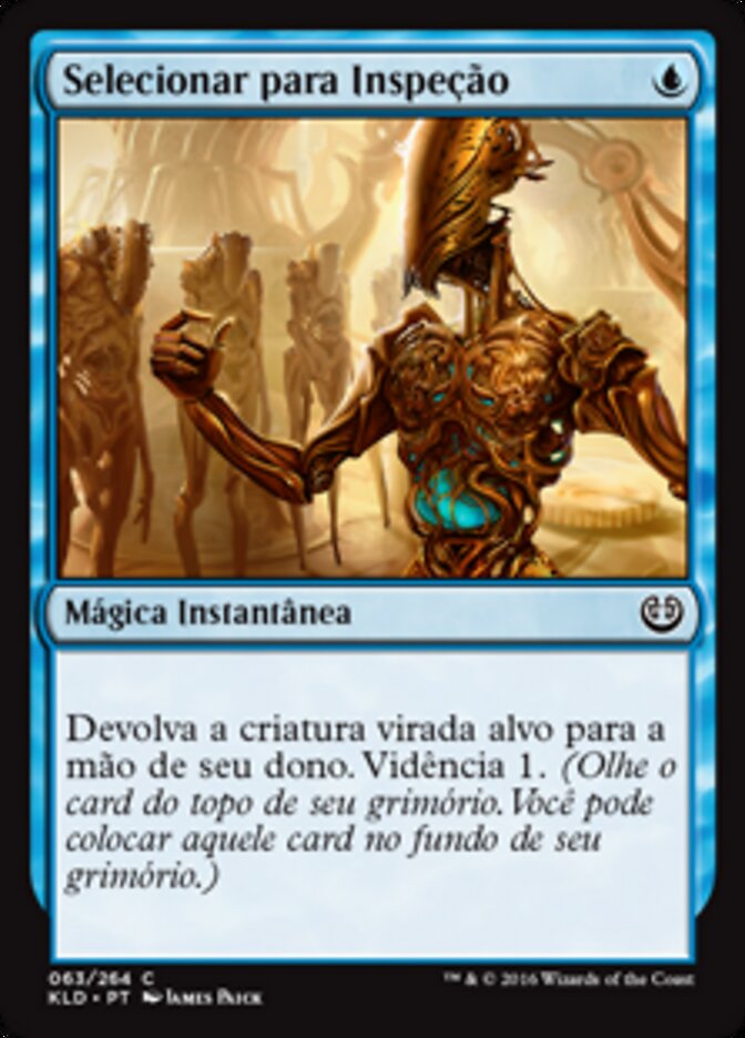 Selecionar para Inspeção