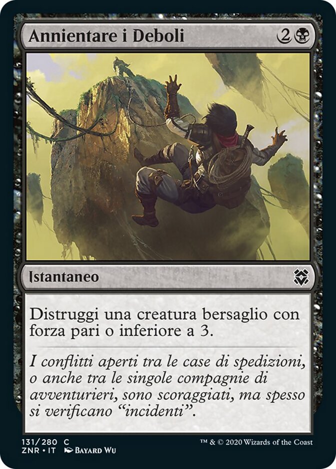 Annientare i Deboli